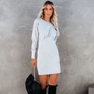 Vici long sleeve dress
